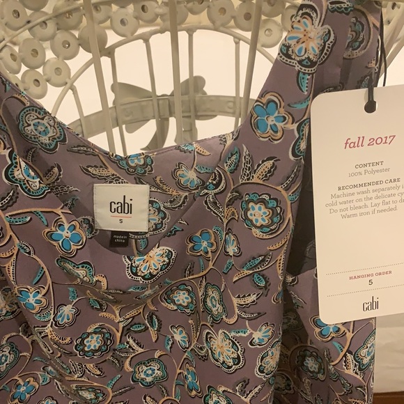 Cabi Scrollwork Cami, New with Tags, Sz Small - Picture 2 of 4